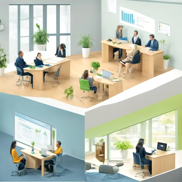 トレーニング風景と達成感を示す笑顔の受講生